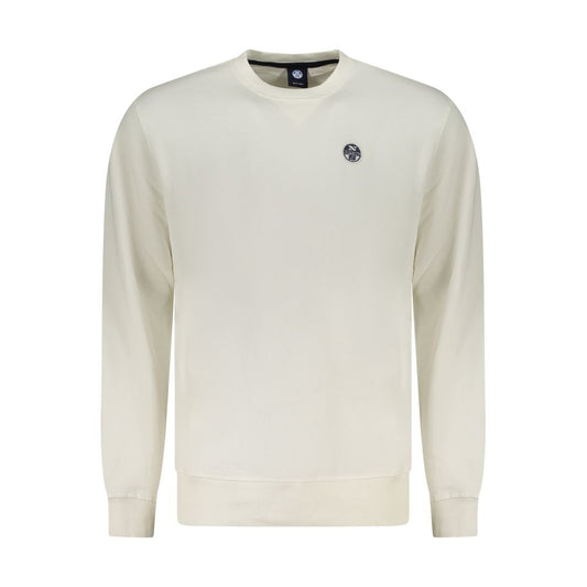 North Sails White Cotton Sweatshirt