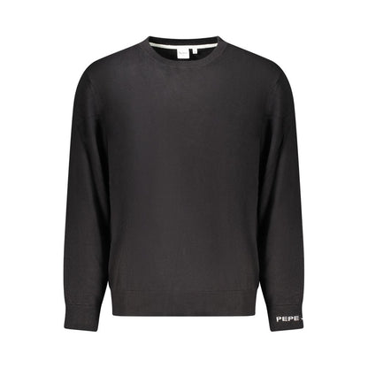 Pepe Jeans Black Cotton Sweater
