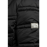 Yes Zee Black Polyester Jackets & Coat