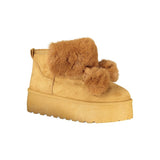 Laura Biagiotti Brown Polyester Ankle