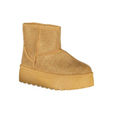 Laura Biagiotti Brown Polyester Ankle