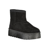Laura Biagiotti Black Polyester Ankle
