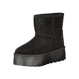 Laura Biagiotti Black Polyester Ankle