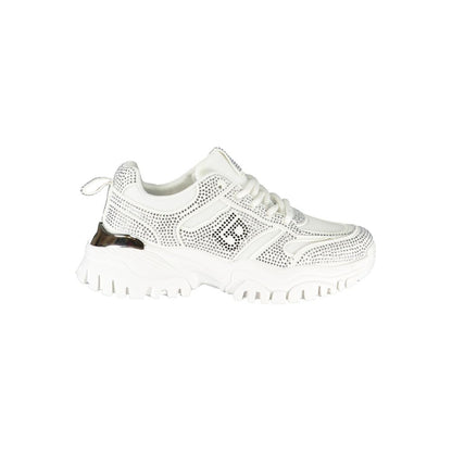 Laura Biagiotti White Polyester Sneakers