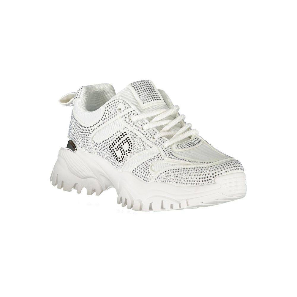 Laura Biagiotti White Polyester Sneakers
