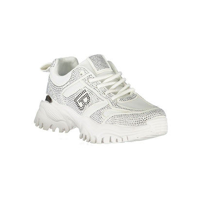 Laura Biagiotti White Polyester Sneakers