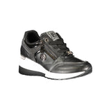 Laura Biagiotti Black Polyester Sneaker