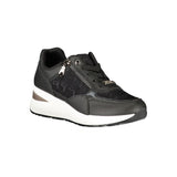 Laura Biagiotti Black Polyester Sneaker