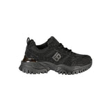 Laura Biagiotti Black Polyester Sneaker