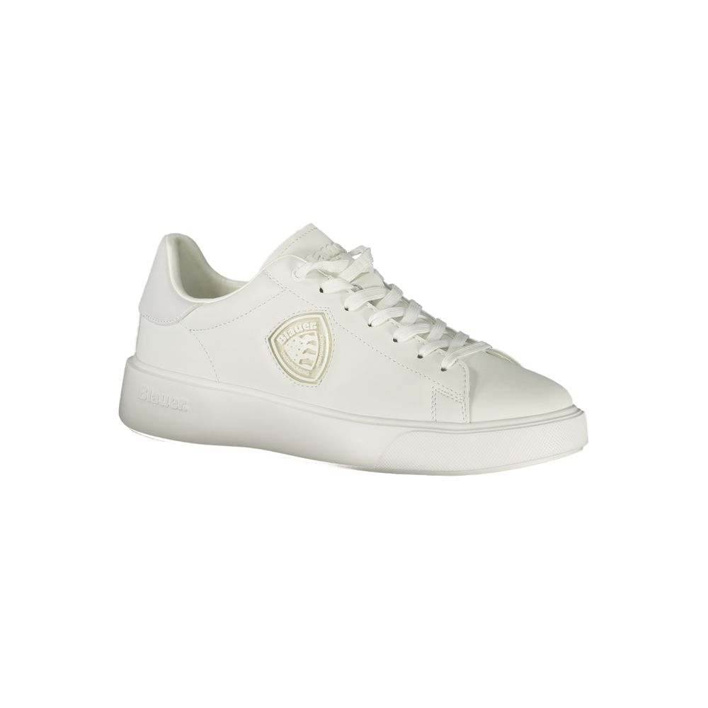 Blauer Bianco Poliestere Mens Sneakers