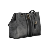 Guess Jeans Black Polyethylene Handbag