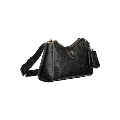 Guess Jeans Black Polyurethane Women Handbag