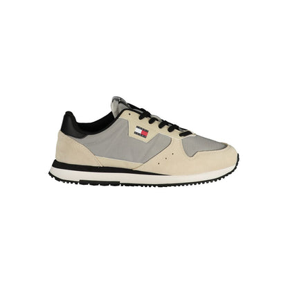 Tommy Hilfiger Grigio Leather Men Sneakers