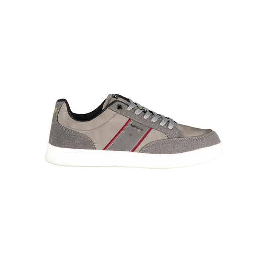 Gas Grigio Poliestere Man Sneaker