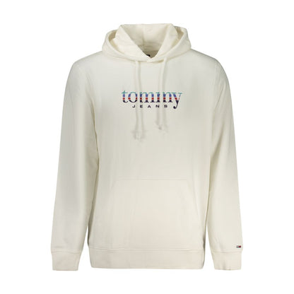 Tommy Hilfiger White Cotton Men's Hoodie