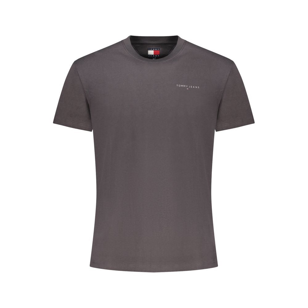 Tommy Hilfiger Grigio Cotton Men T-Shirt
