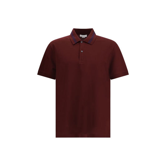 Alexander McQueen Polo with striped detail
