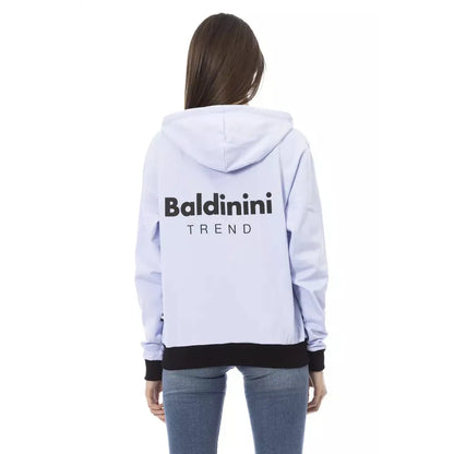 Baldinini Trend Purple Cotton Women Sweater