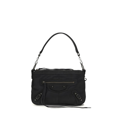 Balenciaga Black Polyamide Shoulder Bag