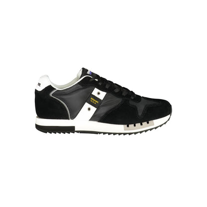 Blauer Black Polyester Men Sneakers