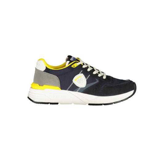 Blauer Blue Polyester Men Sneakers