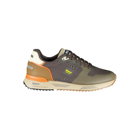Blauer Brown Polyester Sneakers