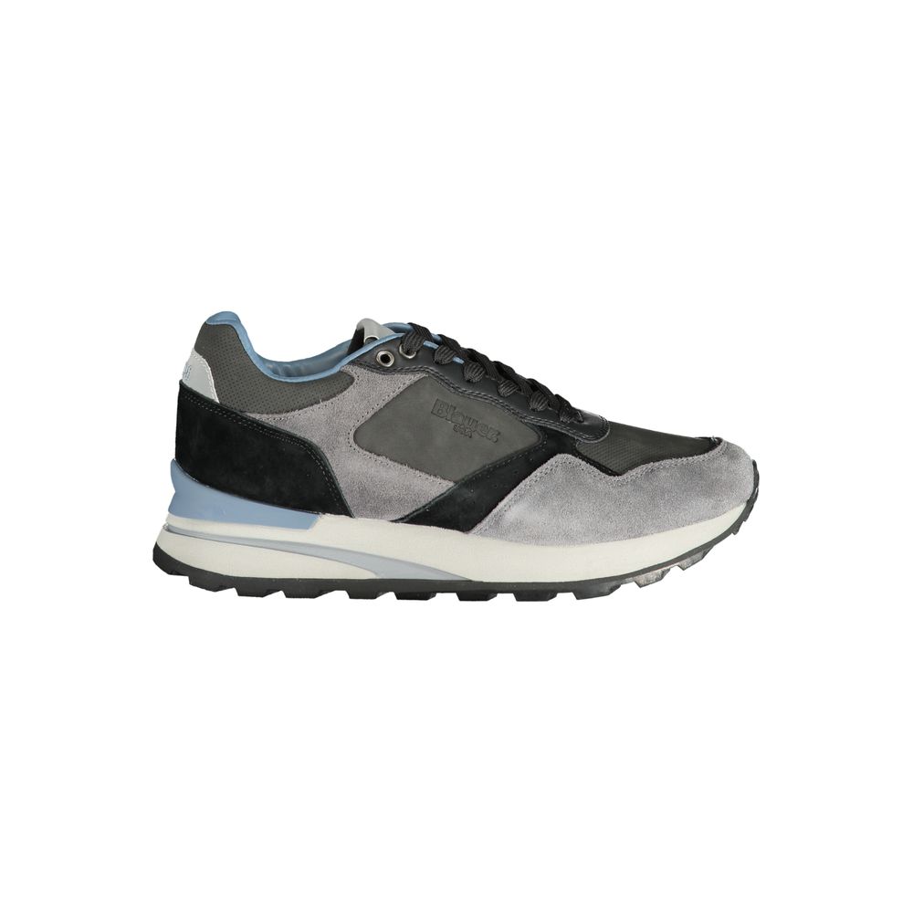 Blauer Gray Polyethylene Men Sneakers