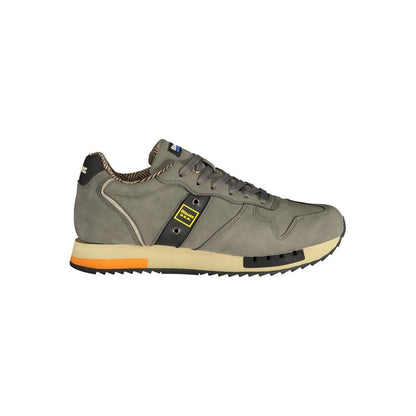 Blauer Gray Polyethylene Men Sneakers