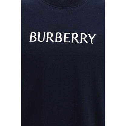 Burberry Blue Cotton T-Shirt