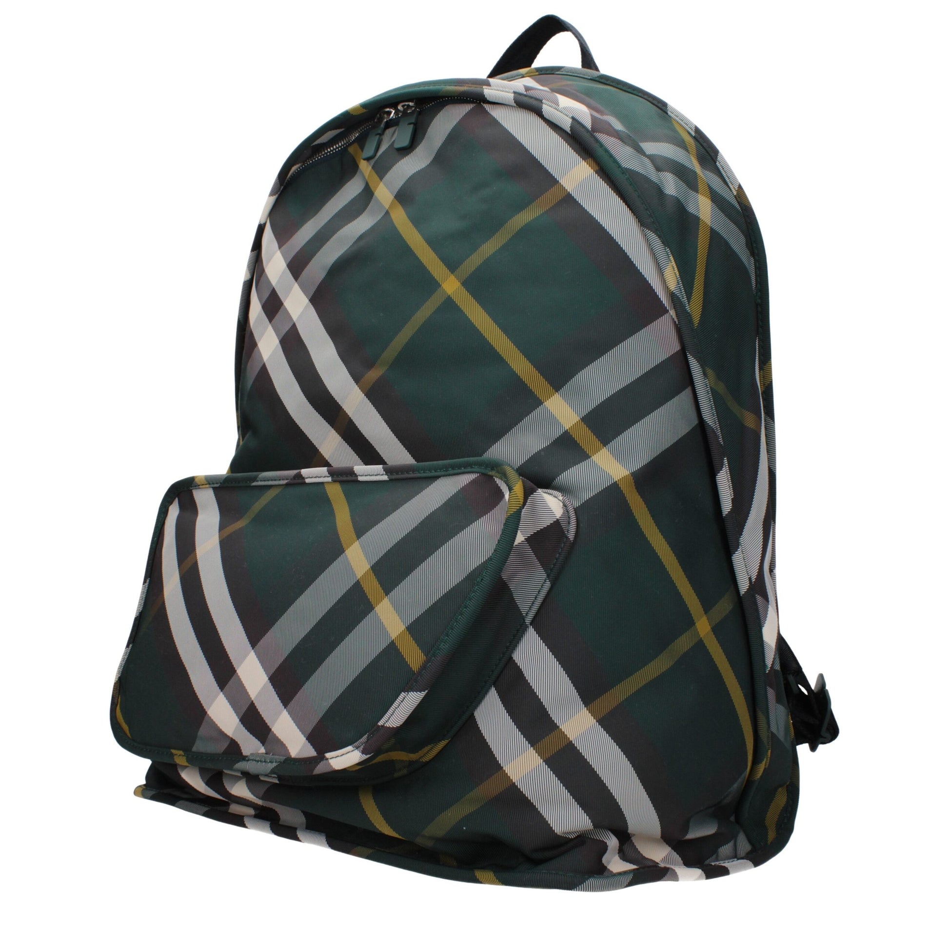 Burberry Green Fabric Backpacks