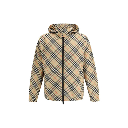 Burberry Multicolor Polyester Shell Jacket
