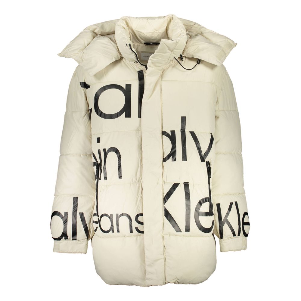 Calvin Klein Beige Polyester Jacket