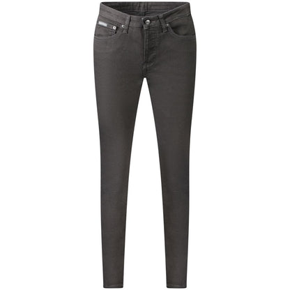 Calvin Klein Black Cotton Jeans Denim