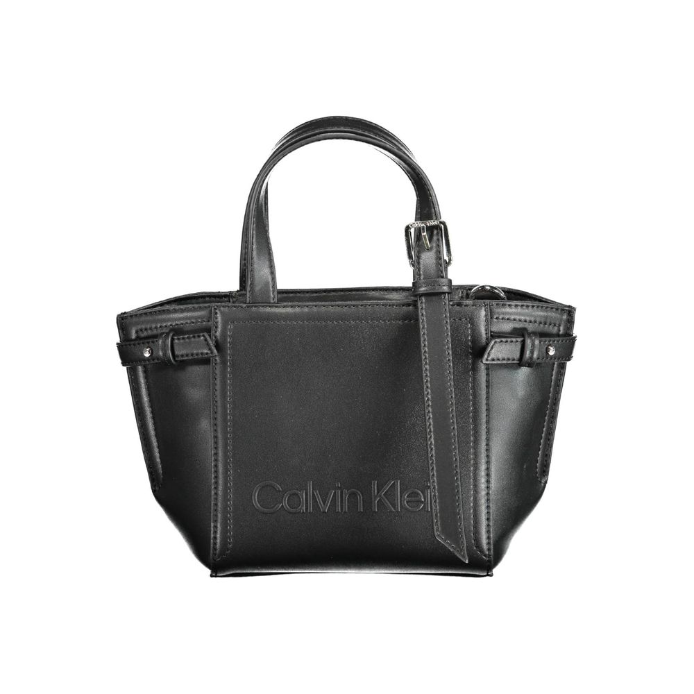 Calvin Klein Black Polyester Handbag