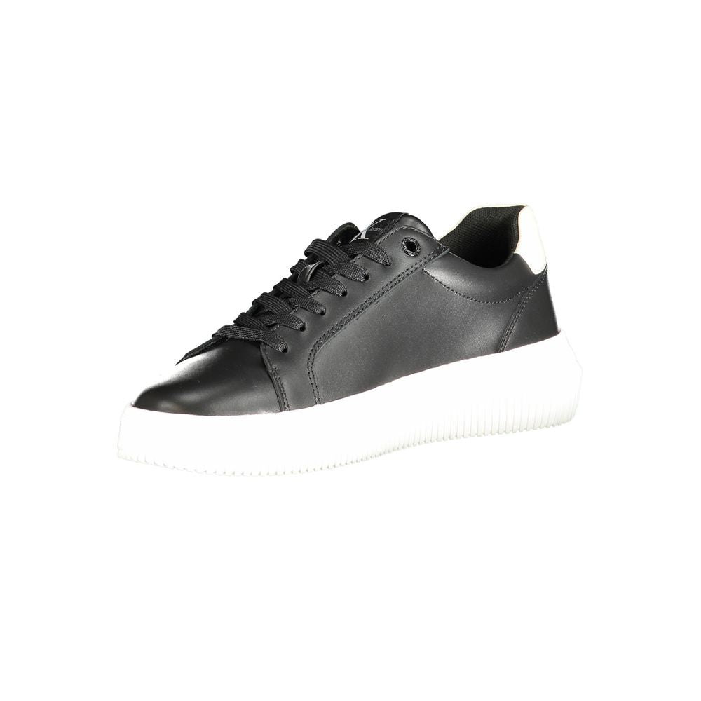 Calvin Klein Black Polyester Sneakers