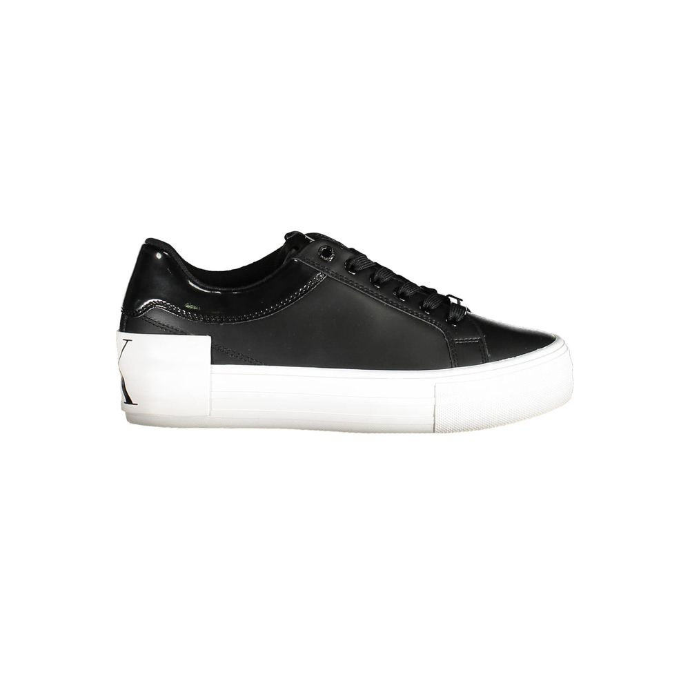 Calvin Klein Black Polyester Sneakers