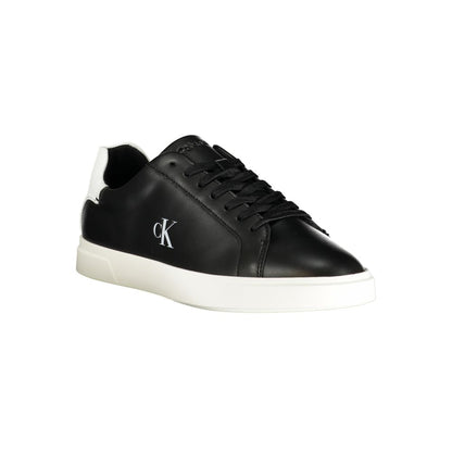 Calvin Klein Black Polyurethane Women Sneaker