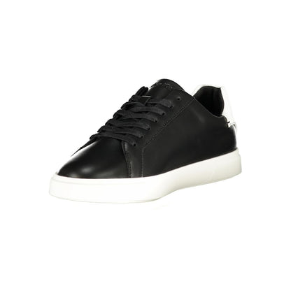 Calvin Klein Black Polyurethane Women Sneaker