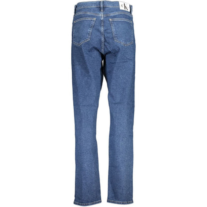 Calvin Klein Blue Cotton Jeans & Pant