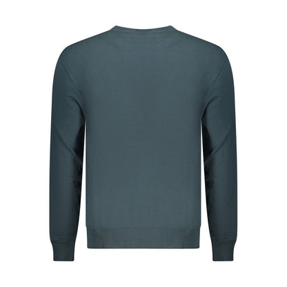 Calvin Klein Blue Cotton Men Sweatshirt
