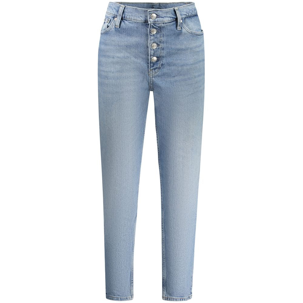 Calvin Klein Light Blue Cotton Women Jeans