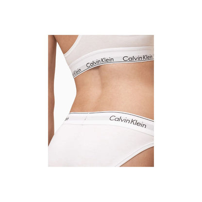 Calvin Klein Underwear White Cotton Panty