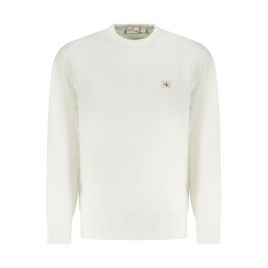 Calvin Klein White Cotton Sweater