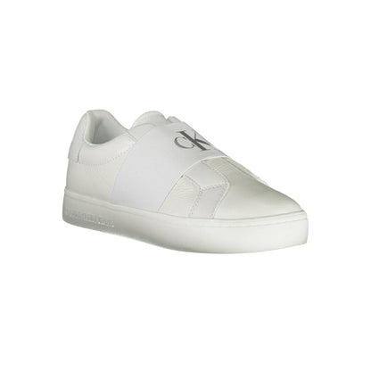 Calvin Klein White Leather Women Sneakers