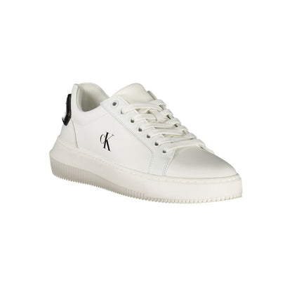 Calvin Klein White Leather Women Sneakers