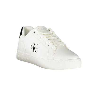 Calvin Klein White Leather Women Sneakers