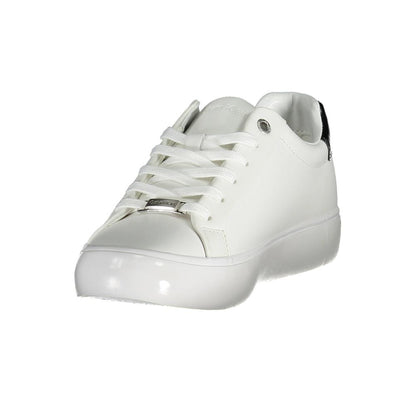 Calvin Klein White Leather Women Sneakers