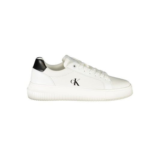 Calvin Klein White Leather Women Sneakers