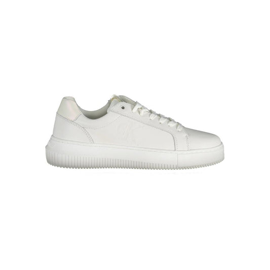 Calvin Klein White Leather Women Sneakers