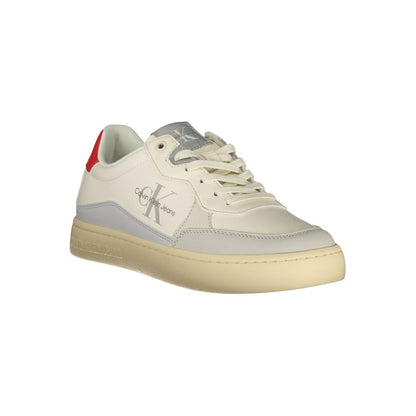 Calvin Klein White Polyester Sneakers